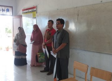 Sosialisasi visi, misi, tujuan dan strategis di SMA Negeri 1 Peukan Pidie Kabupaten Pidie pada bulan September 2017